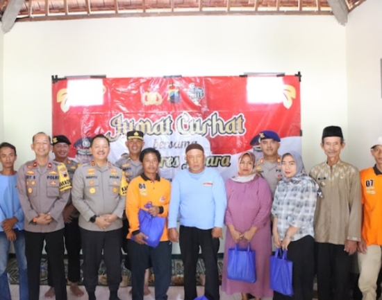 Jumat Curhat, Kapolres Jepara Ajak Masyarakat Jaga Kamtibmas Pasca Pilkada 2024