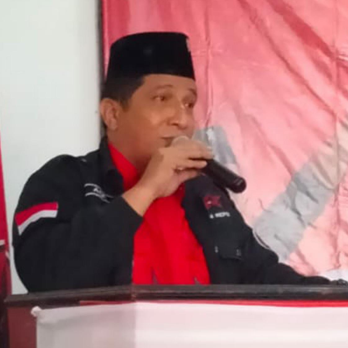 Abraham Leo Tanditasik atau akrab disapa Bung Abe Sekretaris DPN Relawan Perjuangan Demokrasi/REPDEM