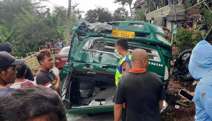 Sempat Melarikan Diri, Pengemudi Truk Kecelakaan Suruh Akhirnya di Amankan 2
