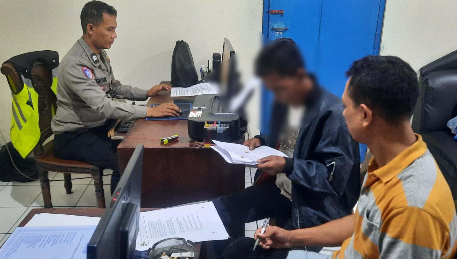 Sempat Melarikan Diri, Pengemudi Truk Kecelakaan Suruh Akhirnya di Amankan