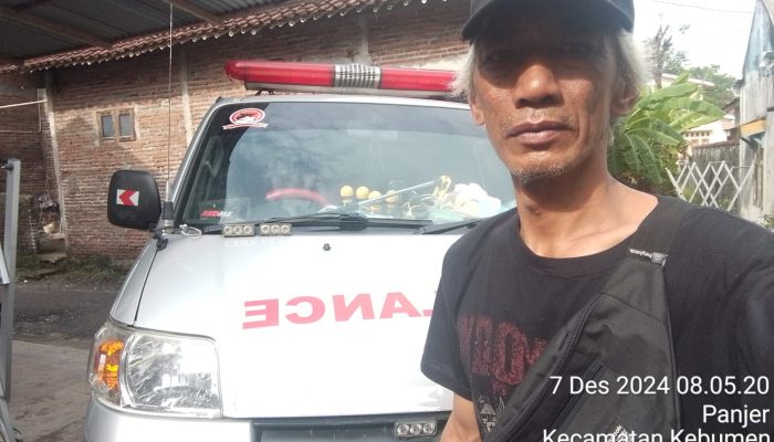 Pengemudi Ambulans Antar Pasien Tanpa Biaya, Ibu Tuniah yang Terjangkit Tumor Ganas Kini di Kebumen