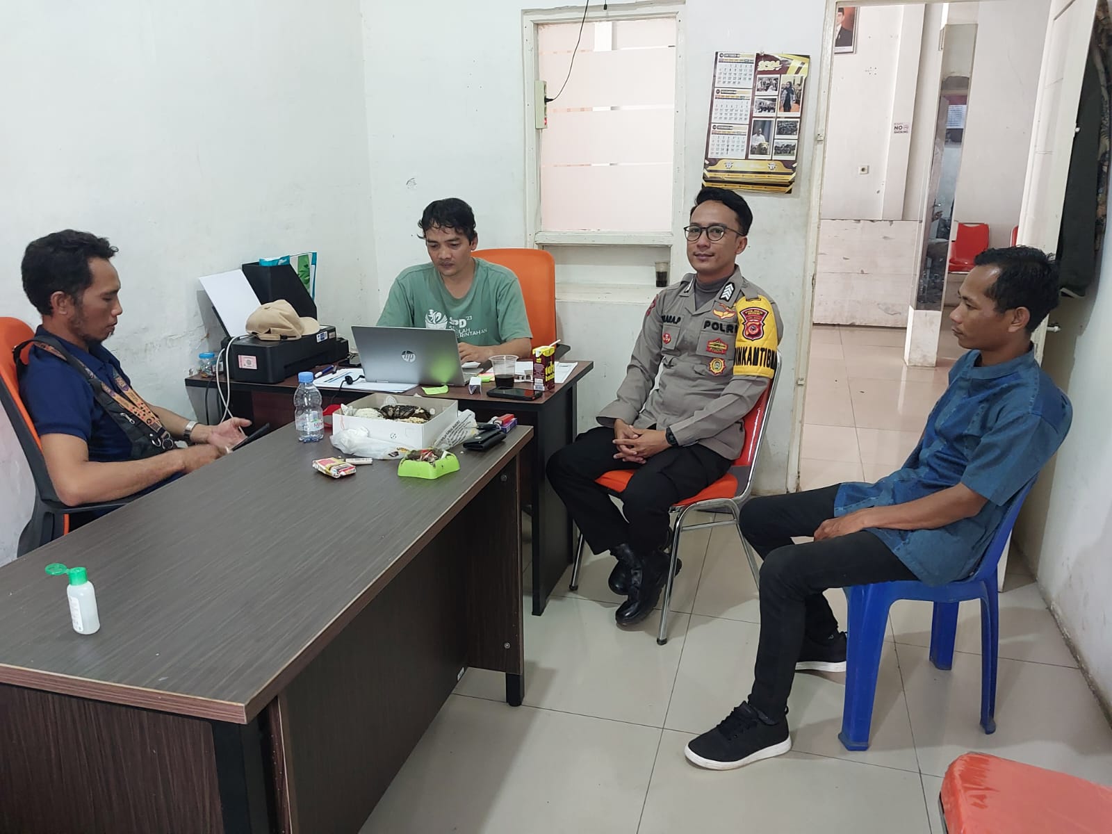 Bhabinkamtibmas Wilayah Hukum Polsek Rancabungur Desa Rancabungur Giat Cooling Sistem Sambang Warga Beri Himbauan Dan Ajak Jaga Kamtibmas