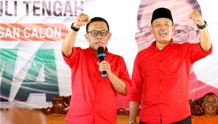 Masinton Pasaribu - Mahmud Efendi Lubis  Bupati Terpilih Tapanuli Tengah Pilkada 2024