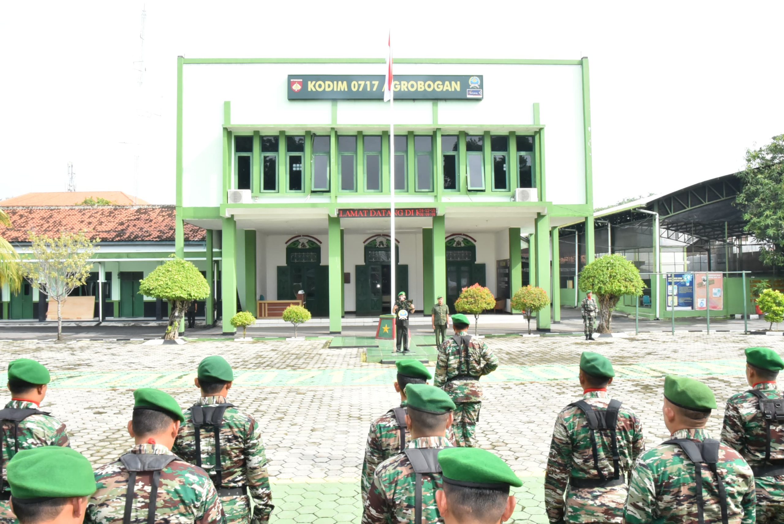 Kasdim Grobogan Pimpin Upacara Peringatan Hari Juang TNI AD
