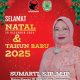 Ketua Komisi III DPRD Kota Tangerang Sumarti, S.IP., M.IP dari Partai PDI-P Mengucapkan : Selamat Natal 2024 dan Tahun Baru 2025