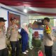 Personil Pospam Masjid AT TAAWUN Puncak Bogor Dalam Rangka Ops Lilin Lodaya 2024 Ka Pospam Lakukan Pengecekan Dan Arahan Kesiapan Pengamanan