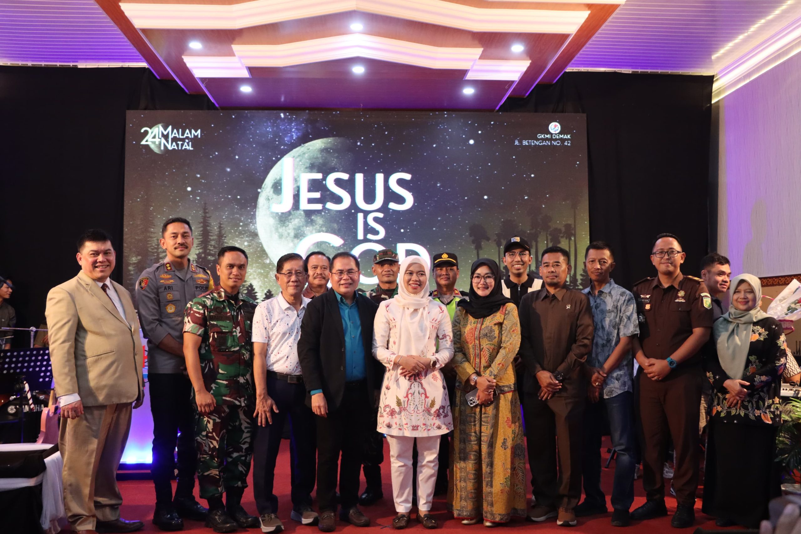 Bupati dan Kapolres Demak Lakukan Monitoring Gereja, Pastikan Malam Natal Aman