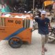 Petugas Kebersihan RW 08 Alam Jaya Senang Dapat Gerobak Baru