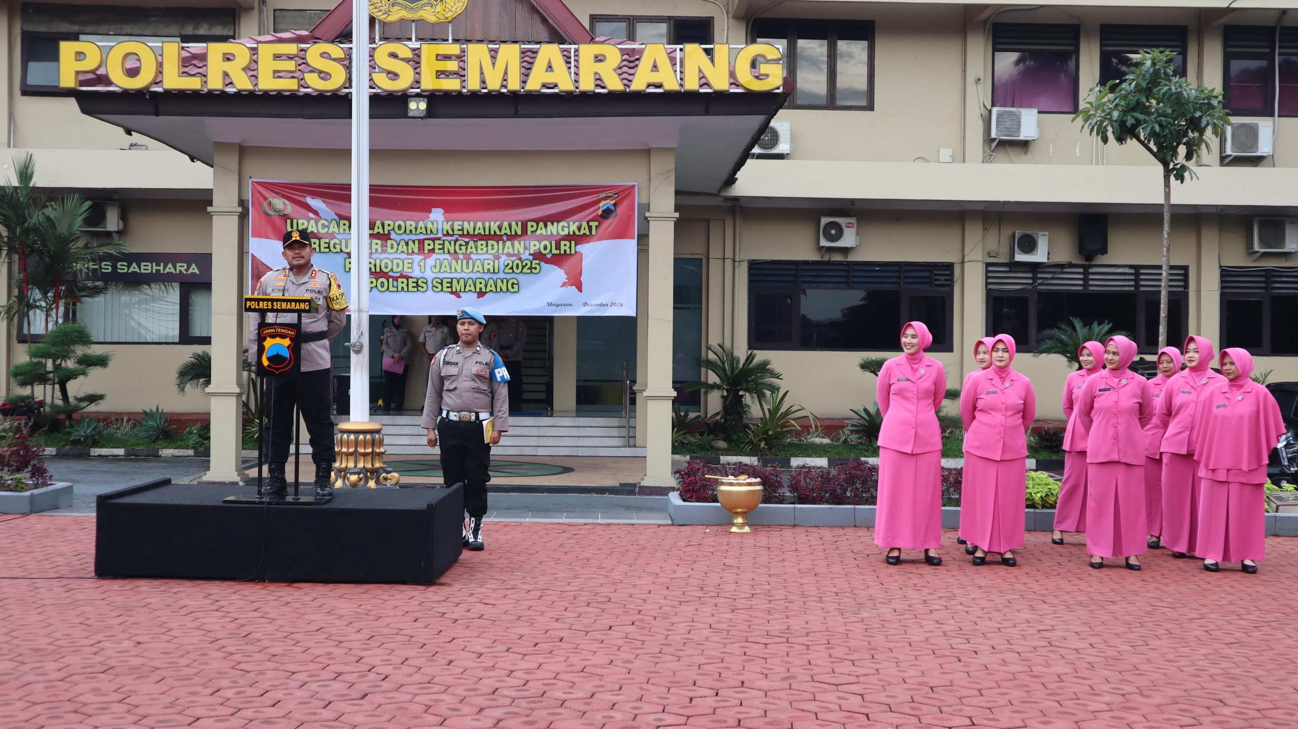 Kenaikan Pangkat Periode 01 Januari 2025, 85 Personel Polres Semarang Naik Pangkat