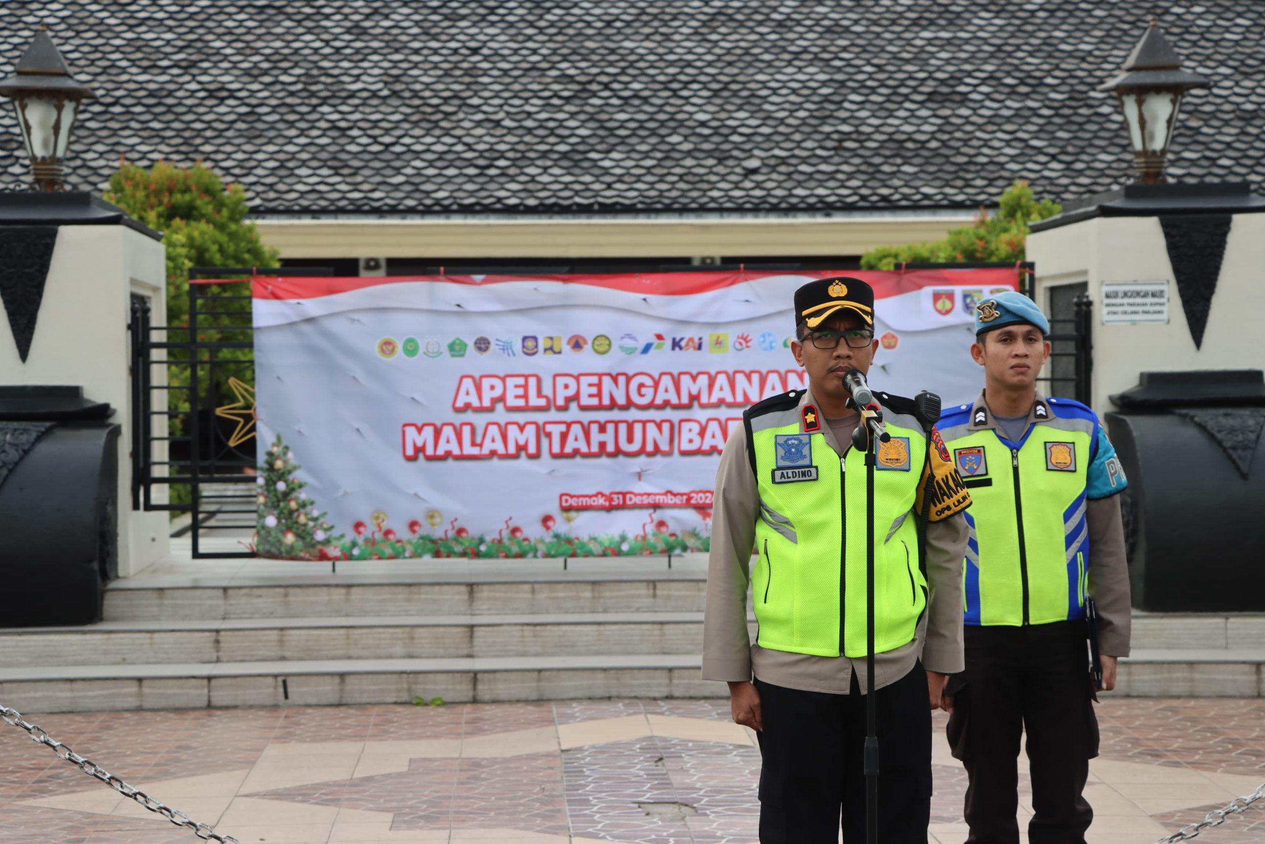 Polres Demak Gelar Apel Pengamanan Tahun Baru 2025