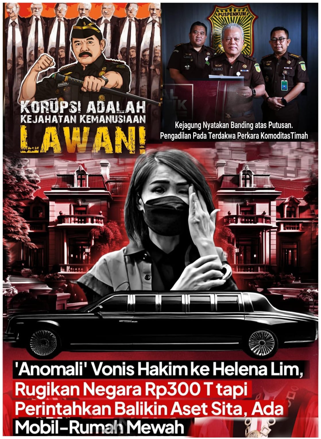 Legacy Presiden Prabowo, Harvey Moeis dan Drama Politik Jokowi