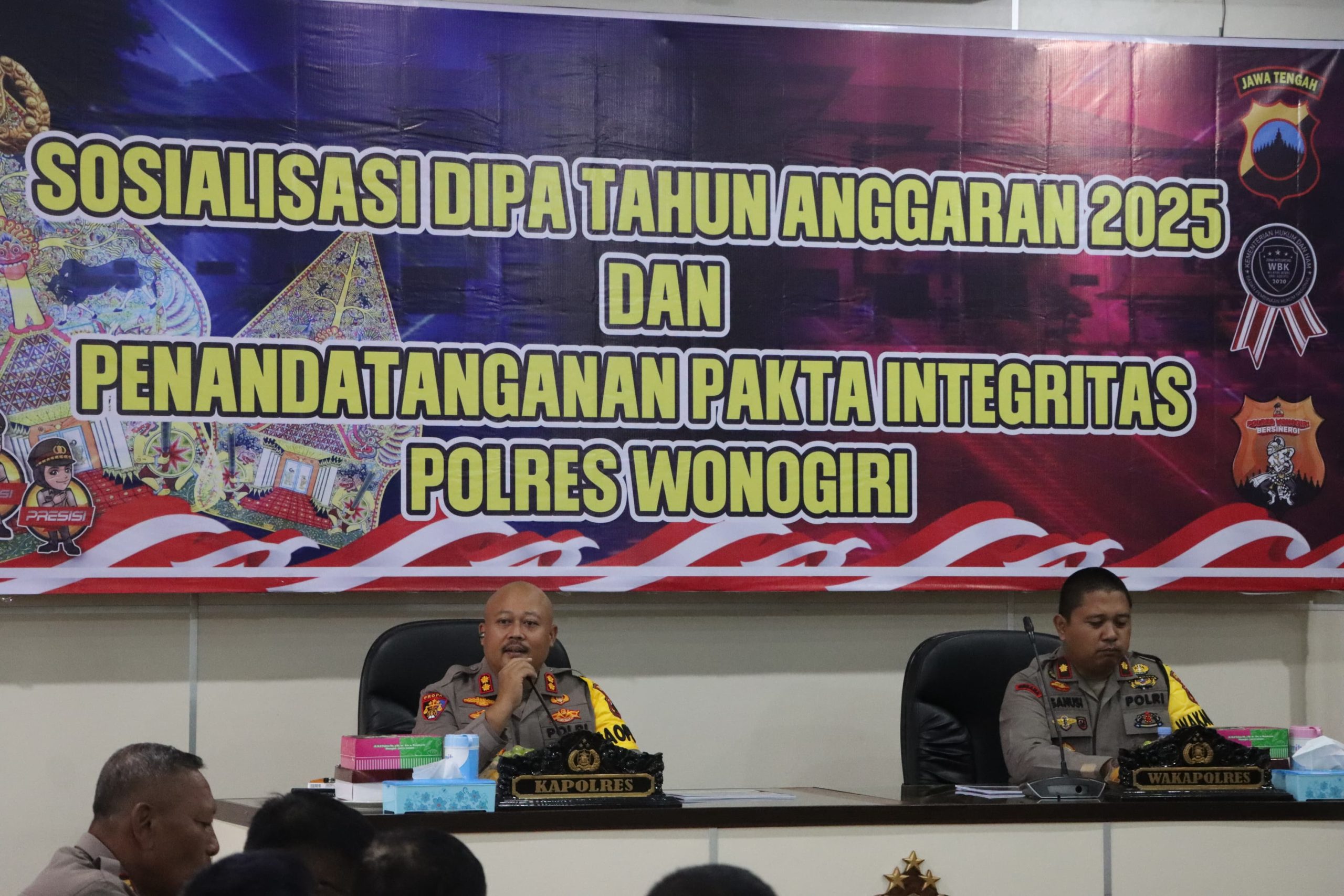Polres Wonogiri Gelar Apel Dan Sosialisasi Pencegahan PMK
