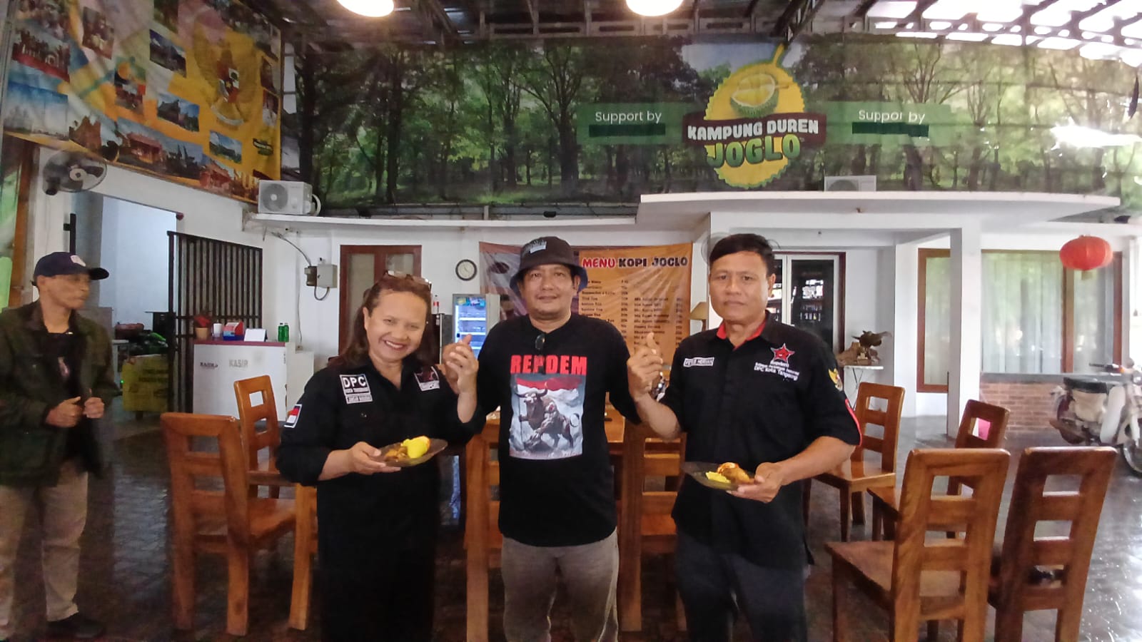 Ketua, Sekretaris dan Bendahara DPC REPDEM KOTA TANGERANG