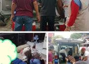 Petugas PSM RW 08 Kelurahan Alam Jaya Evakuasi Warga ke Rumah Sakit