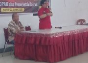 Sugianto,S.I.P. Dewan Provinsi Banten, Kembali Menggelar Sosialisasi Peraturan Daerah di Dapilnya, Di Hadiri 150 Undangan
