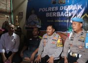 Gelar Baksos Jelang Lebaran, Kapolres Demak Mohon Do’a Restu Masyarakat
