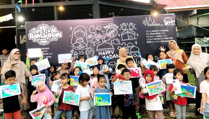 Festival Ramadan 1446 H Warga Mekarjaya Depok, Semarak dengan Lomba Mewarnai