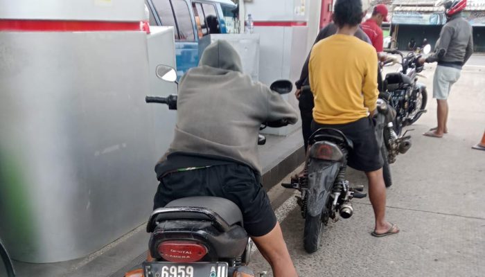 SPBU 34-166.04 di Duga Menjadi Sarang Mafia Penyedot BBM Subsidi Pertalite