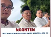 Pakar Hukum Narkotika : Miss Management Penanggulangan Narkotika