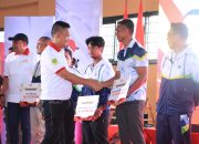 Kapolres Bogor Bersama Bupati Bogor Dan Forkopimda Menghadiri Peresmian Lapangan Tenis Kapten Muslihat Dan Pemberian Penghargaan Atlet, Pelatih, Mekanik Serta Official Pada Pon XXI Dan Peparnas XVII Tahun 2024