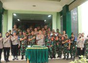 Kapolres Bogor Kunjungi Dandim 0621/Kab. Bogor dalam Rangka HUT ke-79 Kodam III/Siliwangi