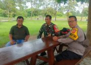 Patroli Sinergitas TNI-Polri, Bhabinkamtibmas dan Babinsa Karanggan Wujudkan Kamtibmas Kondusif di Gunung Putri