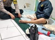Kunjungan Bhabinkamtibmas Kel. Kebon Pisang memberikan Tali Asih Warga yang Sakit