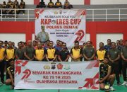 Turnamen Voli ‘Kapolres Cup 2025’ Meriahkan Hari Bhayangkara ke-79 di Demak