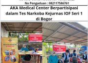 AKA Medical Center Berpartisipasi dalam Tes Narkoba Kejurnas IOF Seri 1 di Bogor
