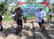 Bersama Forkopimda Kab. Semarang, Polres Semarang gelar penanaman jagung kuartal III