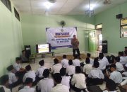 Bhabinkamtibmas Polsek Bangsri Berikan Materi Pengertian Bullying Kepada Siswa MTs Wahid Hasyim